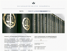 Tablet Screenshot of juranova.fi